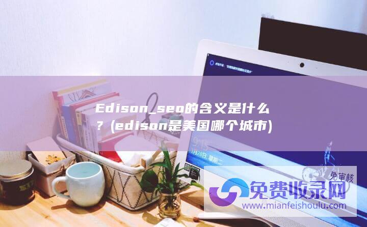 Edison_seo的含义是什么？ (edison是美国哪个城市)