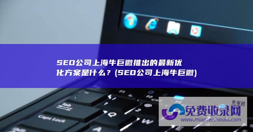 SEO公司上海牛巨微推出的最新优化方案是什么？ (SEO公司上海牛巨微)